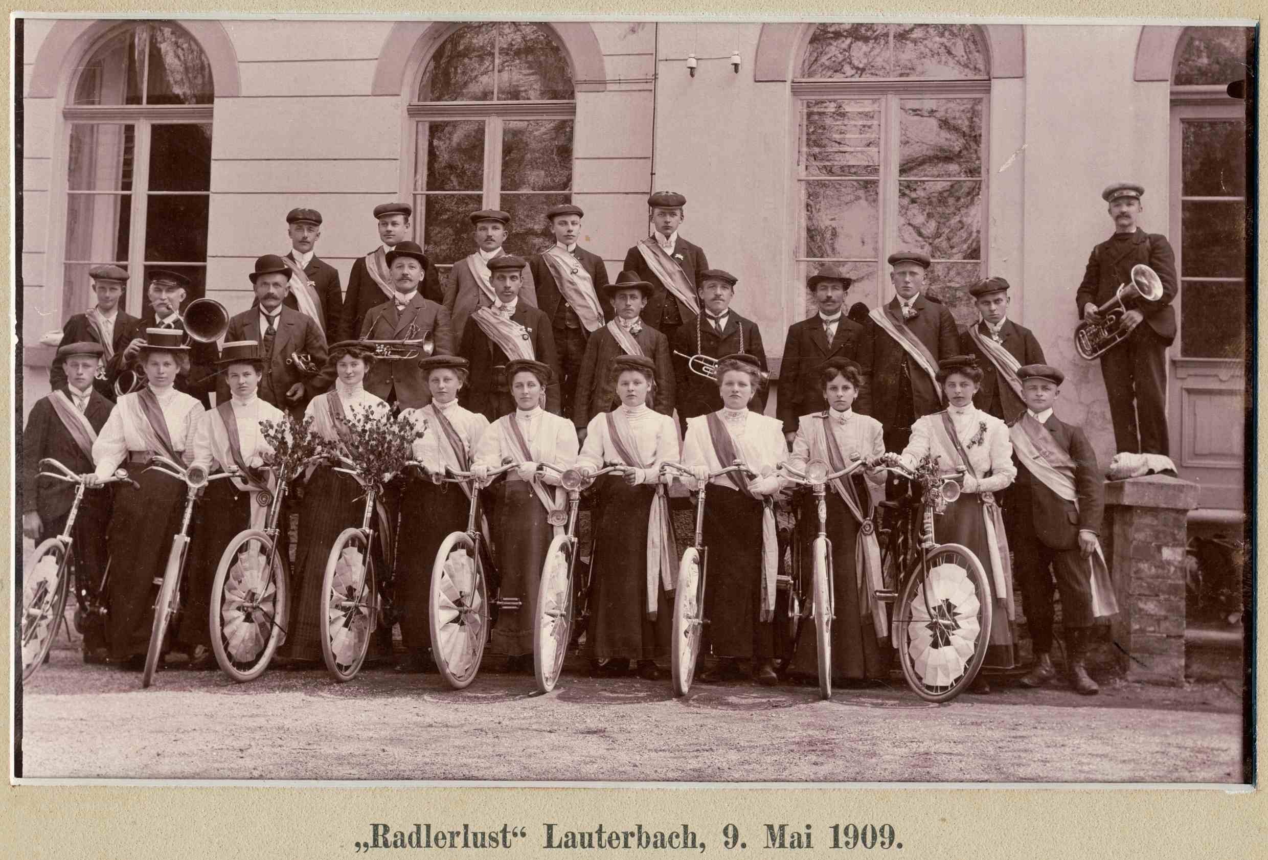 Radlerlust Lauterbach, 9. Mai 1909