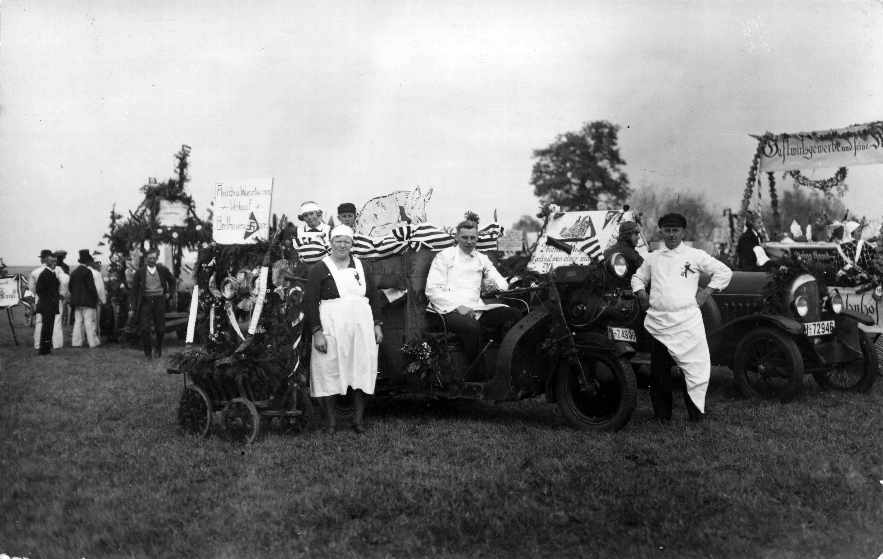 Umzug zum 1. Mai 1934 in Belgershain - Die Aufstellung