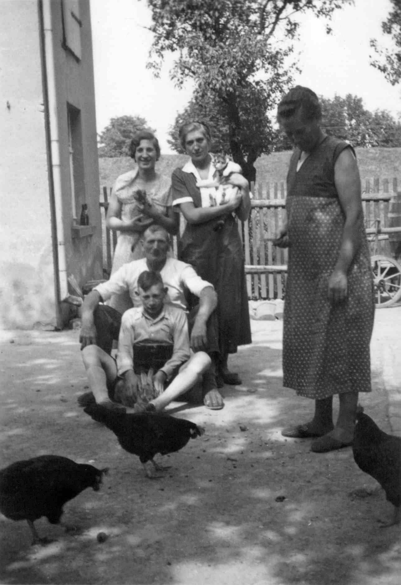 Familie Grübler 1934