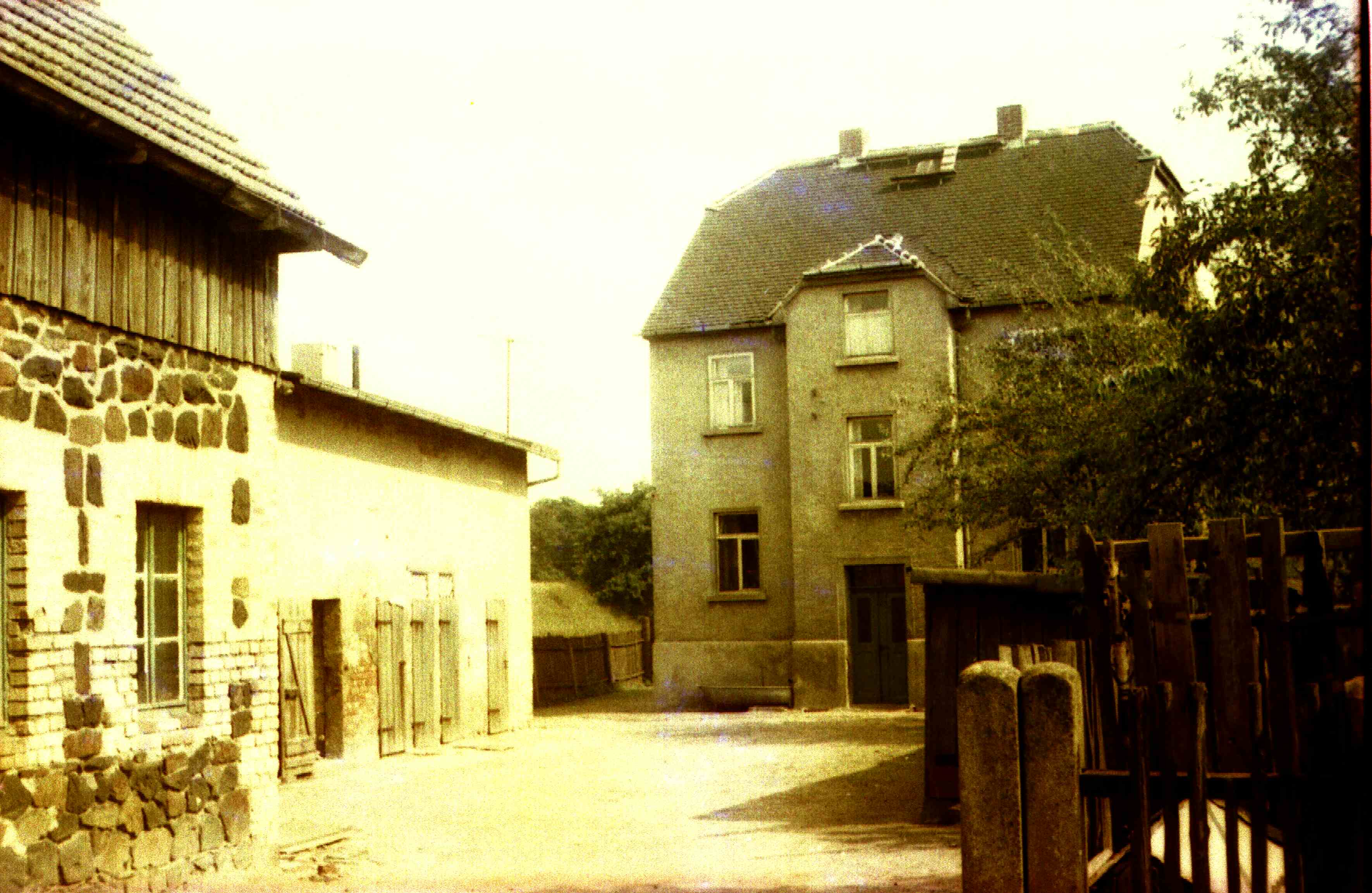 Grüblers Hof, Belgershain, Sommer 1963