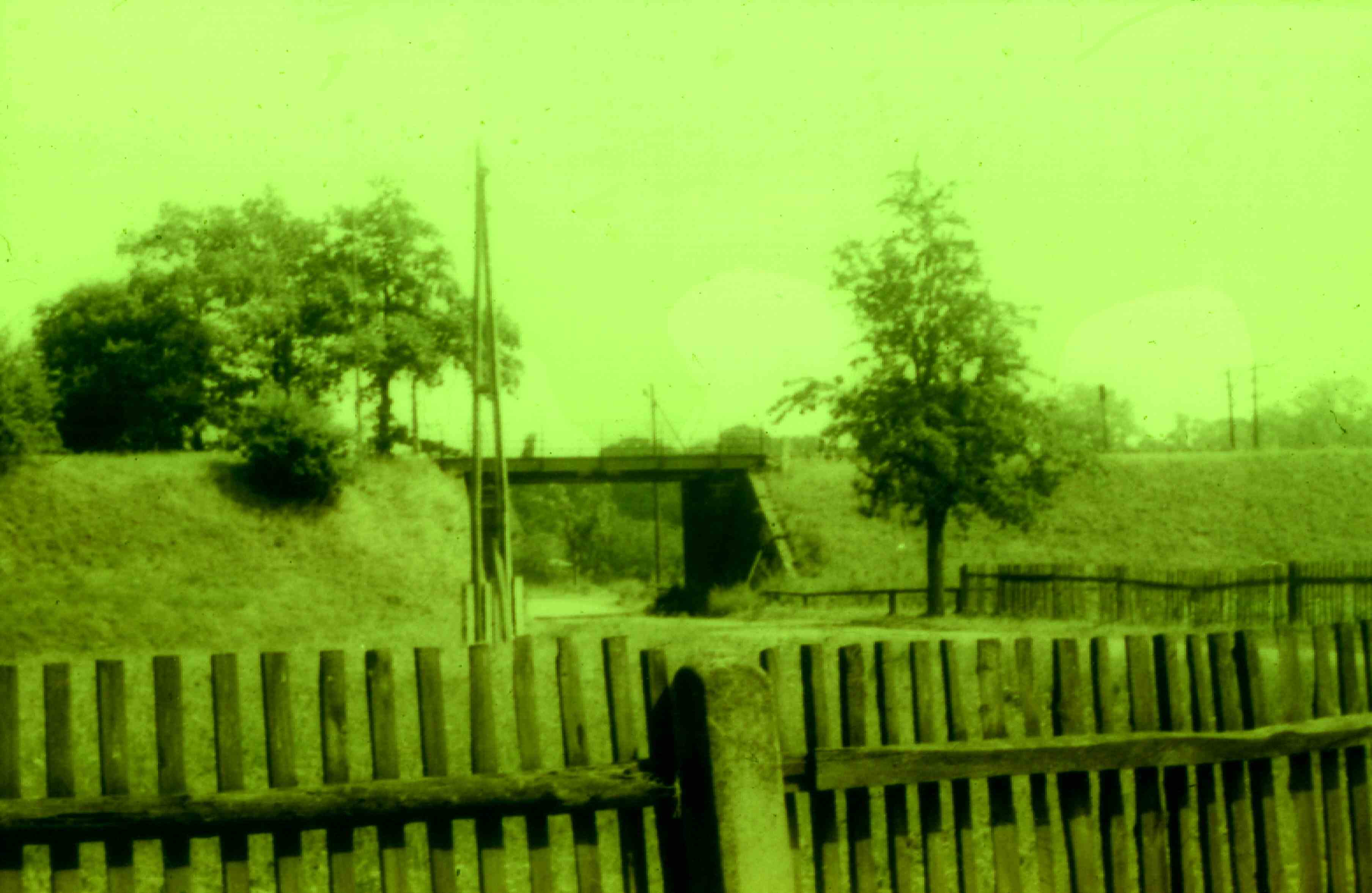 Belgershainer Bahnbrücke, 16. August 1963