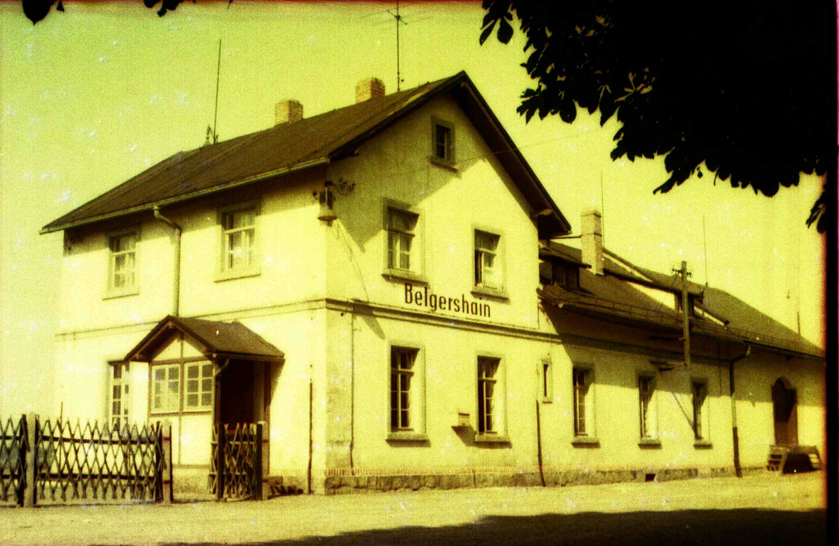 Bahnhof Belgershain