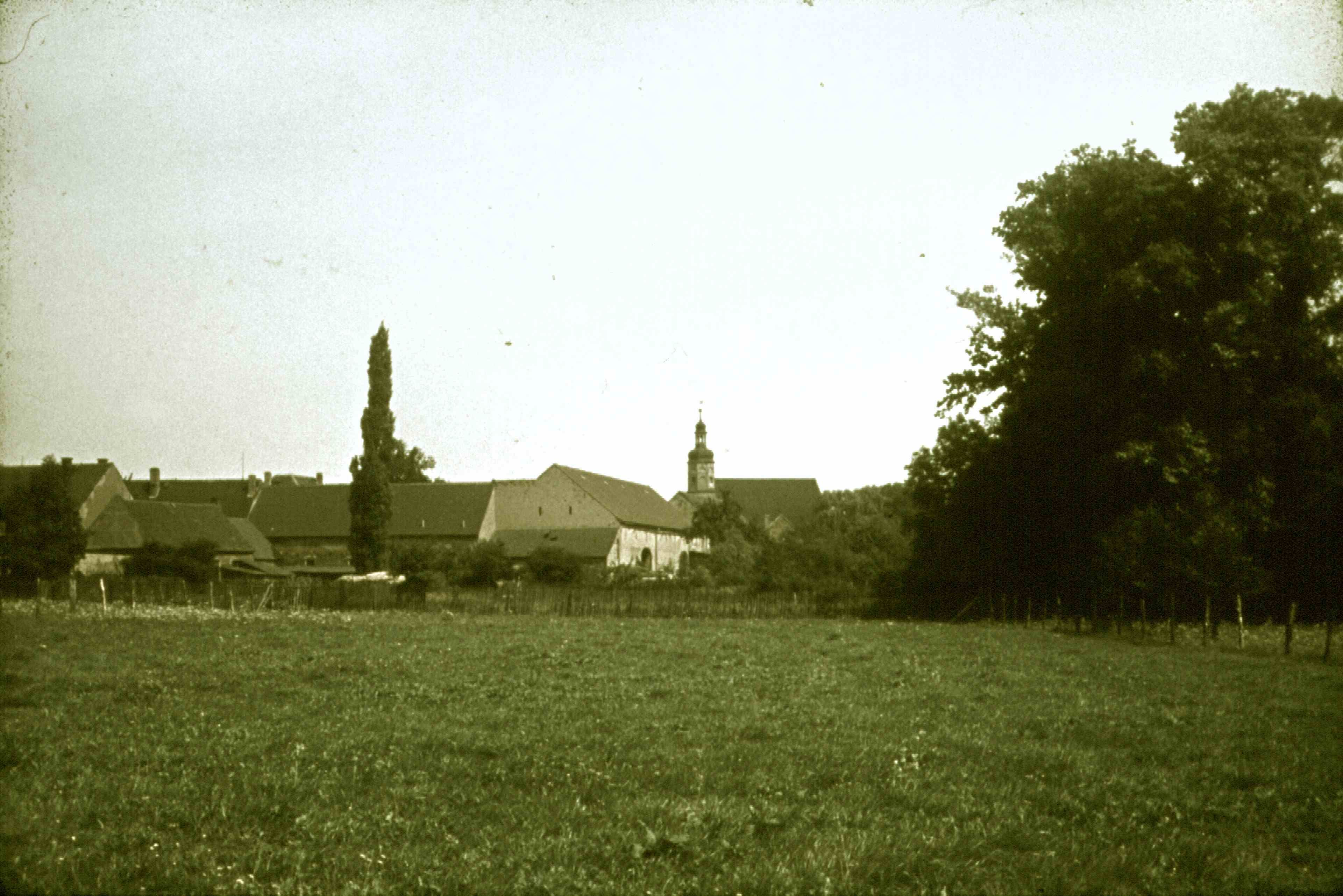 Panorama-Aufnahme mit St. Johanneskirche