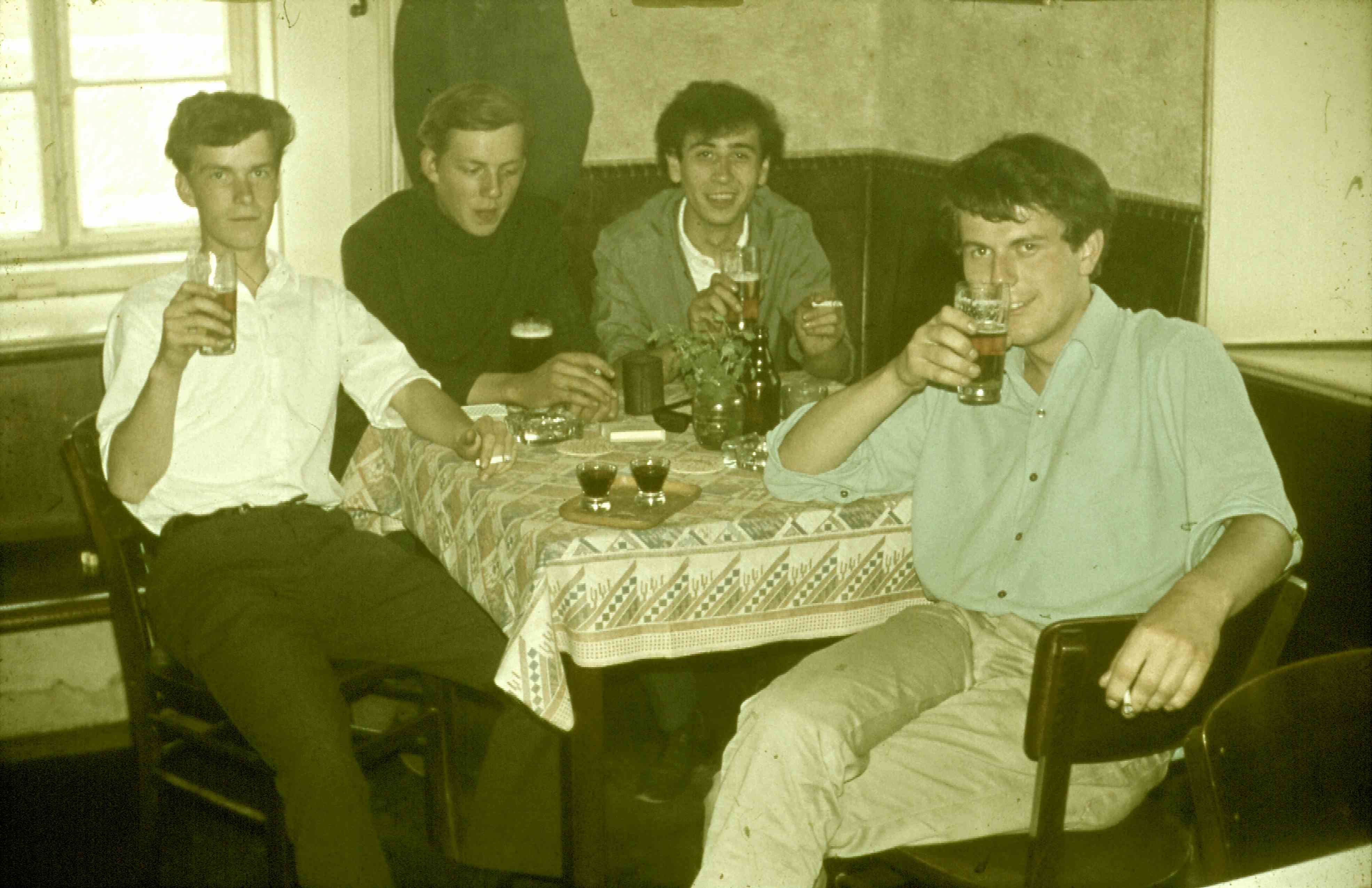 Rolf, Achim, Jakobo und Frank