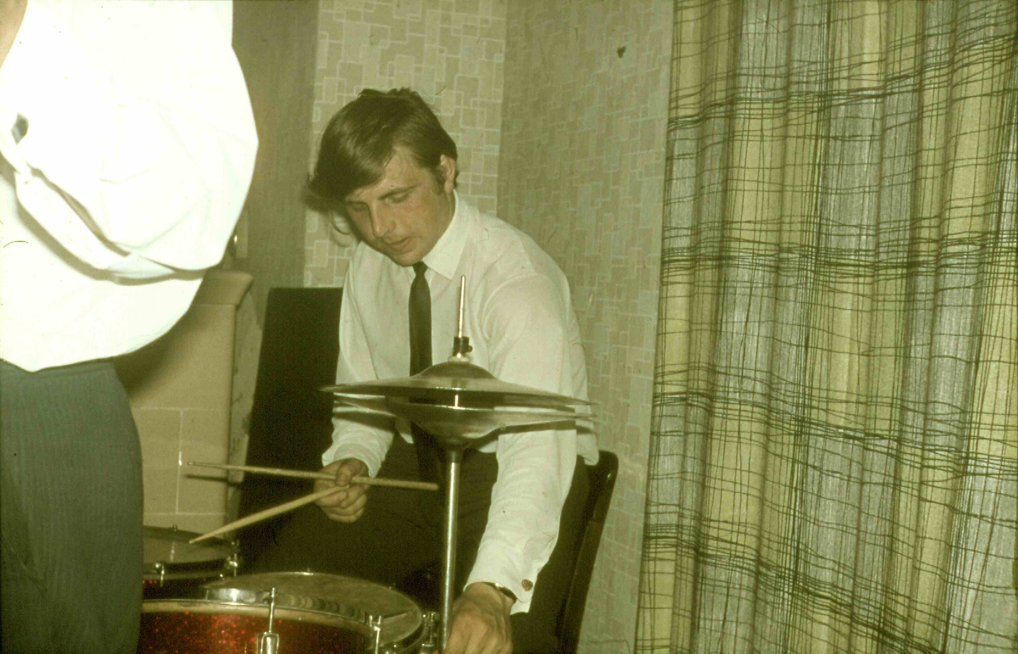 Schlagzeuger Adolf Gassner